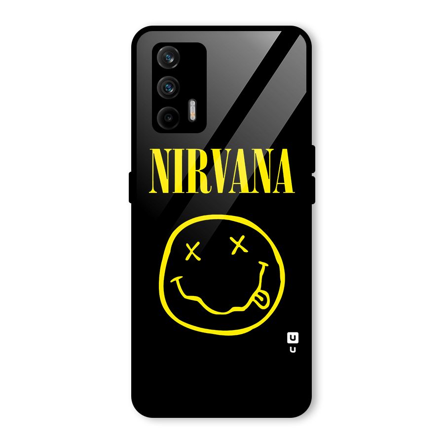 Nirvana Smiley Glass Back Case for Realme GT 5G