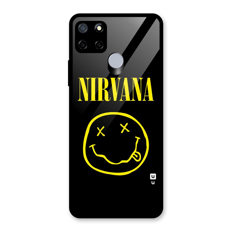 Nirvana Smiley Glass Back Case for Realme Narzo 20