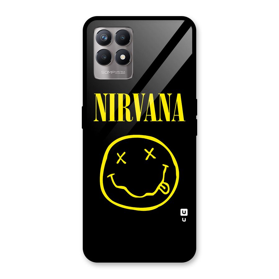 Nirvana Smiley Glass Back Case for Realme Narzo 50
