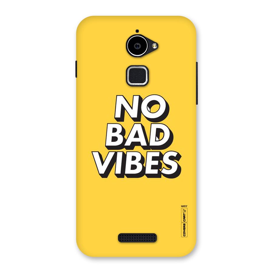 No Bad Vibes Back Case for Coolpad Note 3 Lite