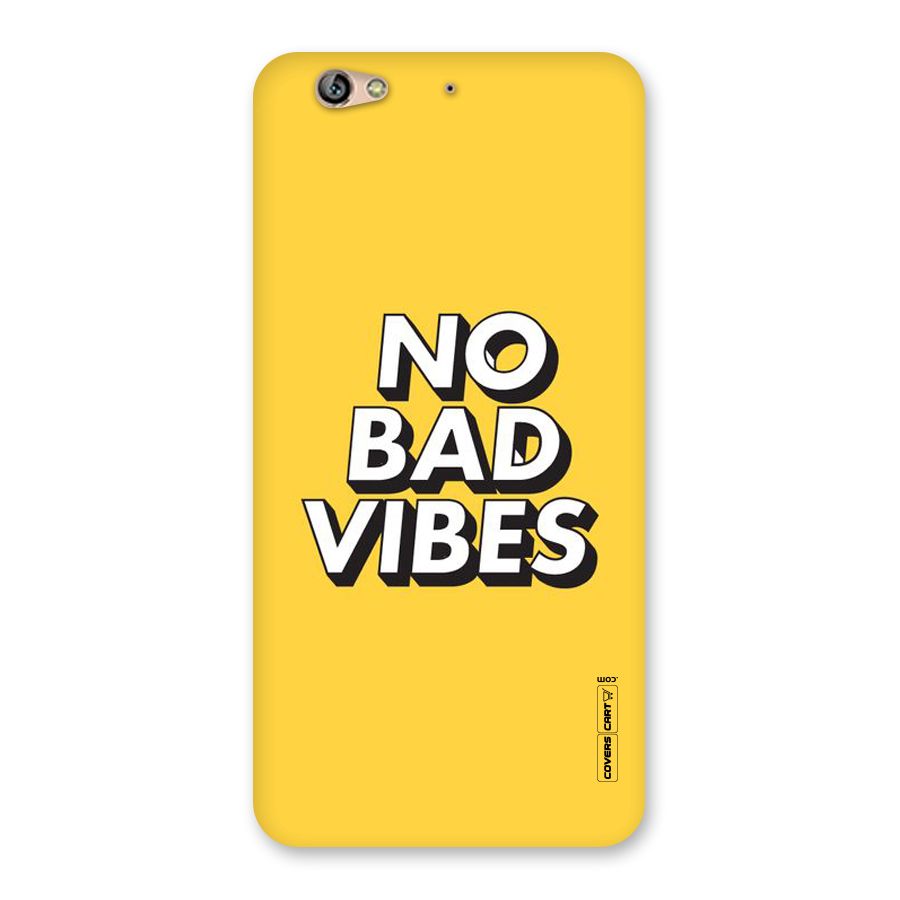 No Bad Vibes Back Case for Gionee S6