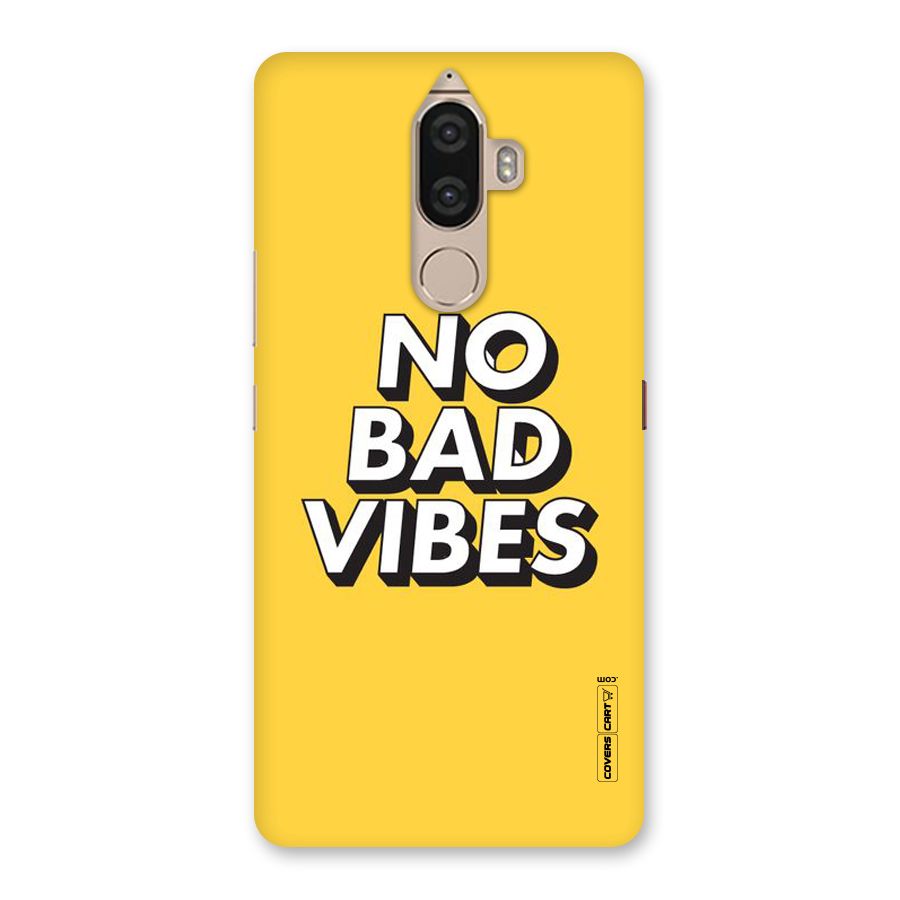 No Bad Vibes Back Case for Lenovo K8 Note