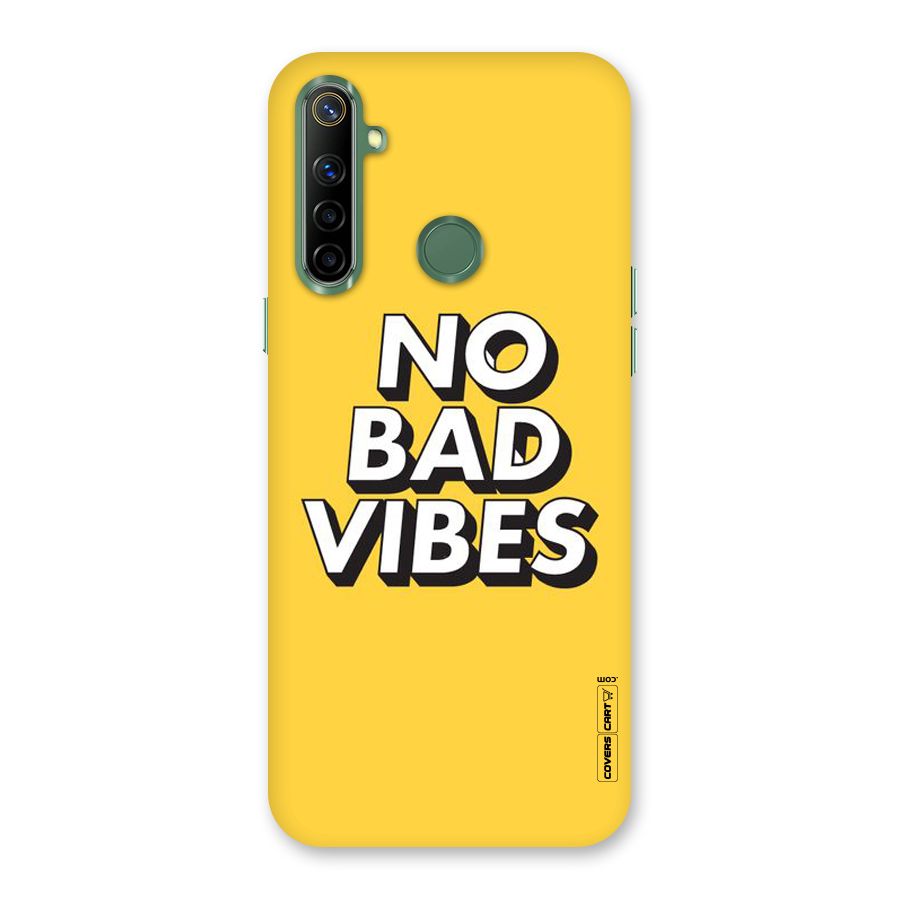 No Bad Vibes Back Case for Realme Narzo 10