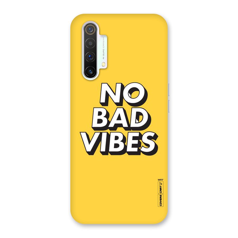 No Bad Vibes Back Case for Realme X3 SuperZoom