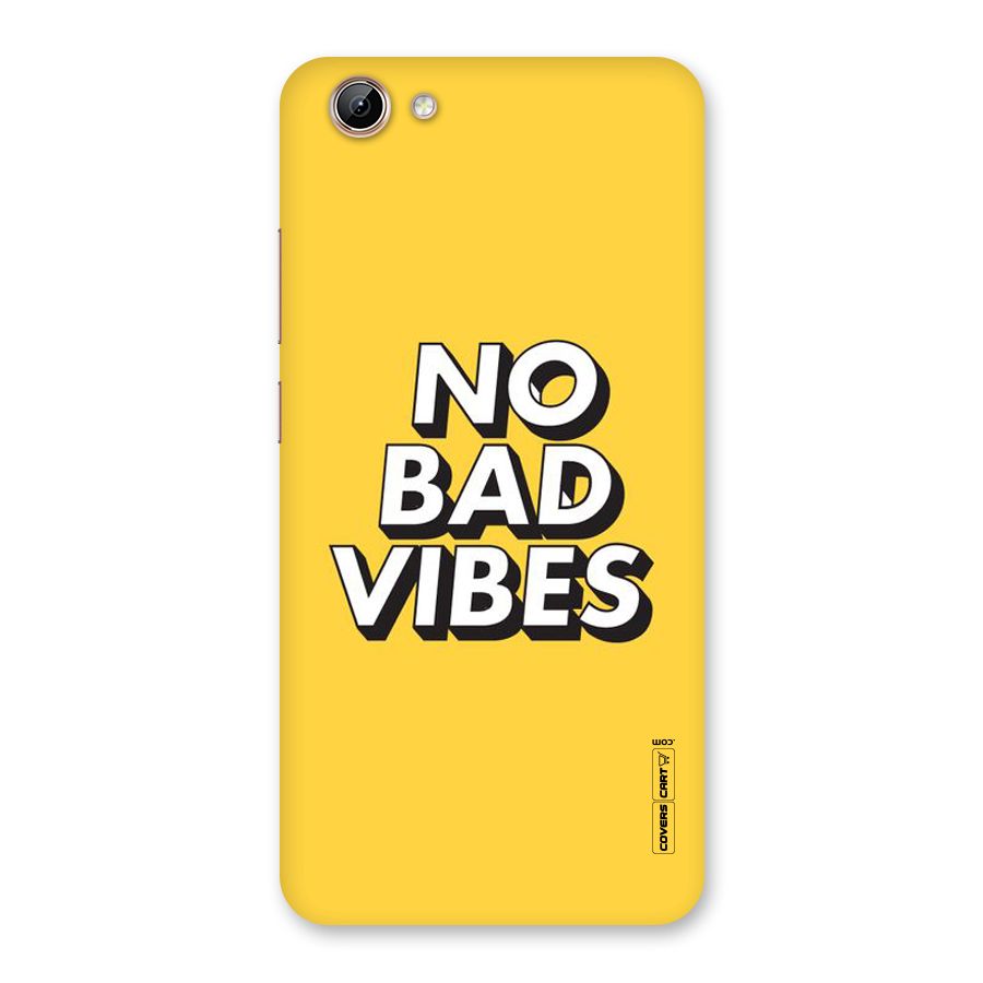 No Bad Vibes Back Case for Vivo Y71i