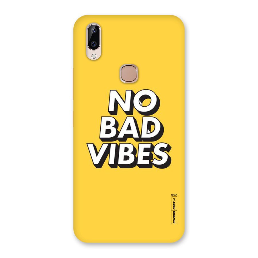 No Bad Vibes Back Case for Vivo Y83 Pro