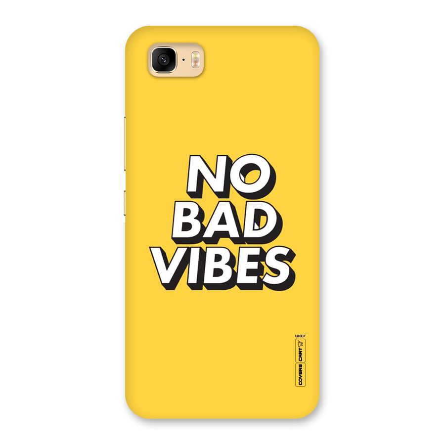 No Bad Vibes Back Case for Zenfone 3s Max