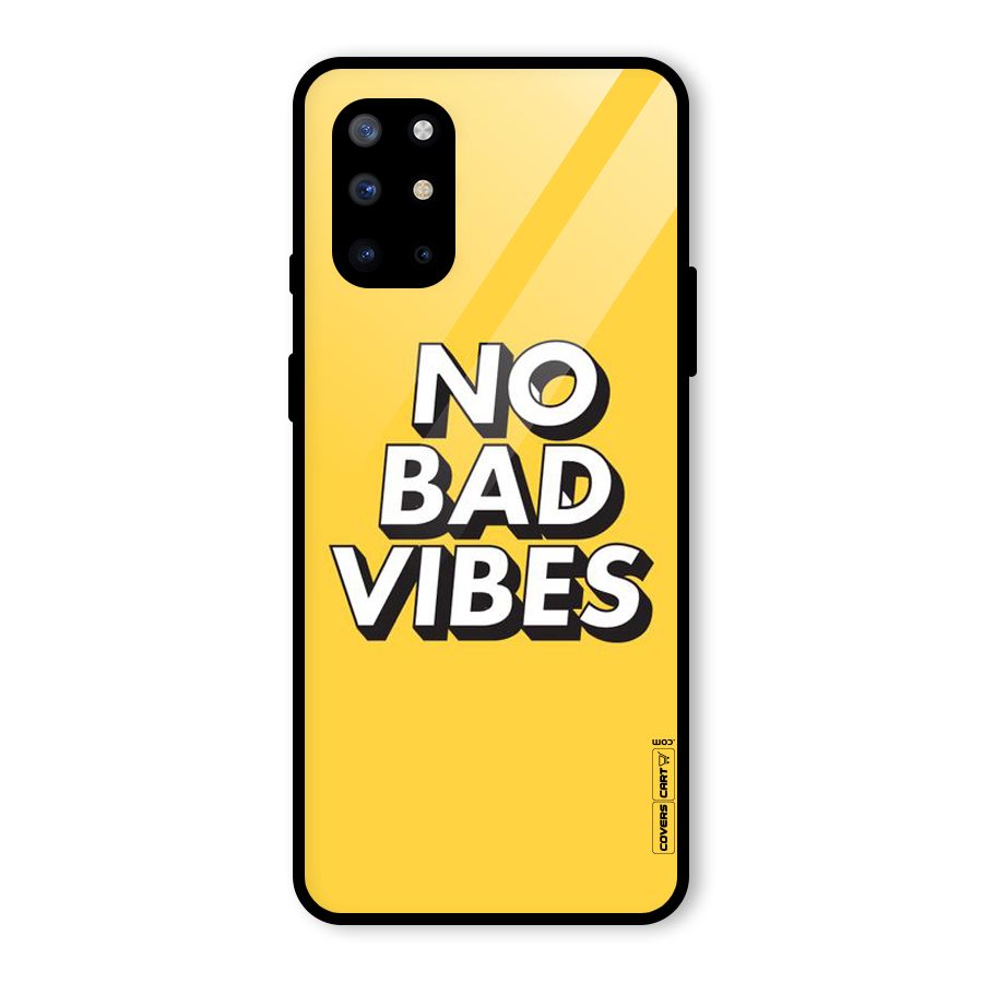 No Bad Vibes Glass Back Case for OnePlus 8T