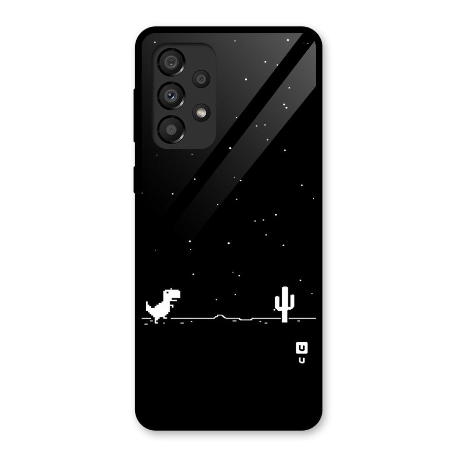 No Connection Night Glass Back Case for Galaxy A33 5G