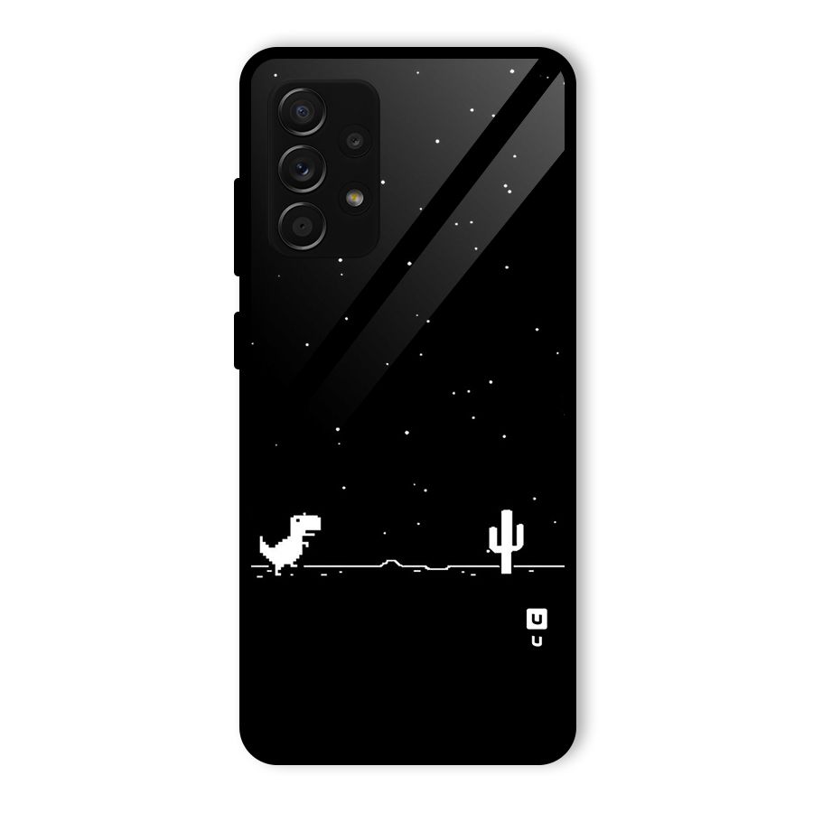 No Connection Night Glass Back Case for Galaxy A53 5G