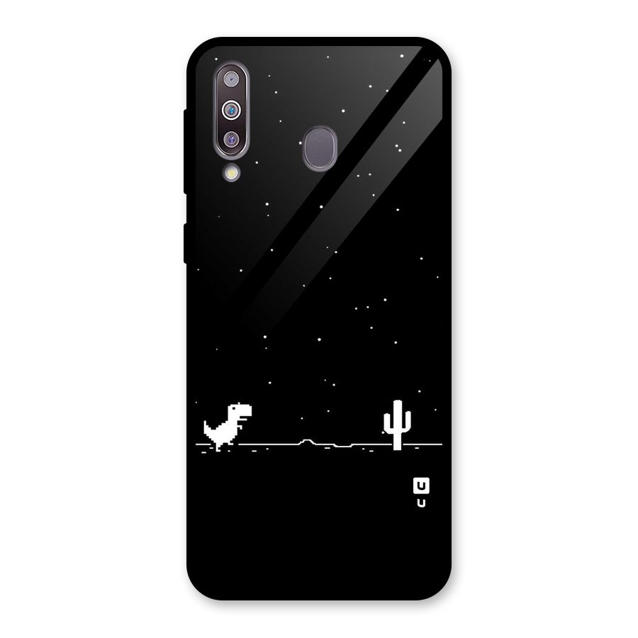 No Connection Night Glass Back Case for Galaxy M30