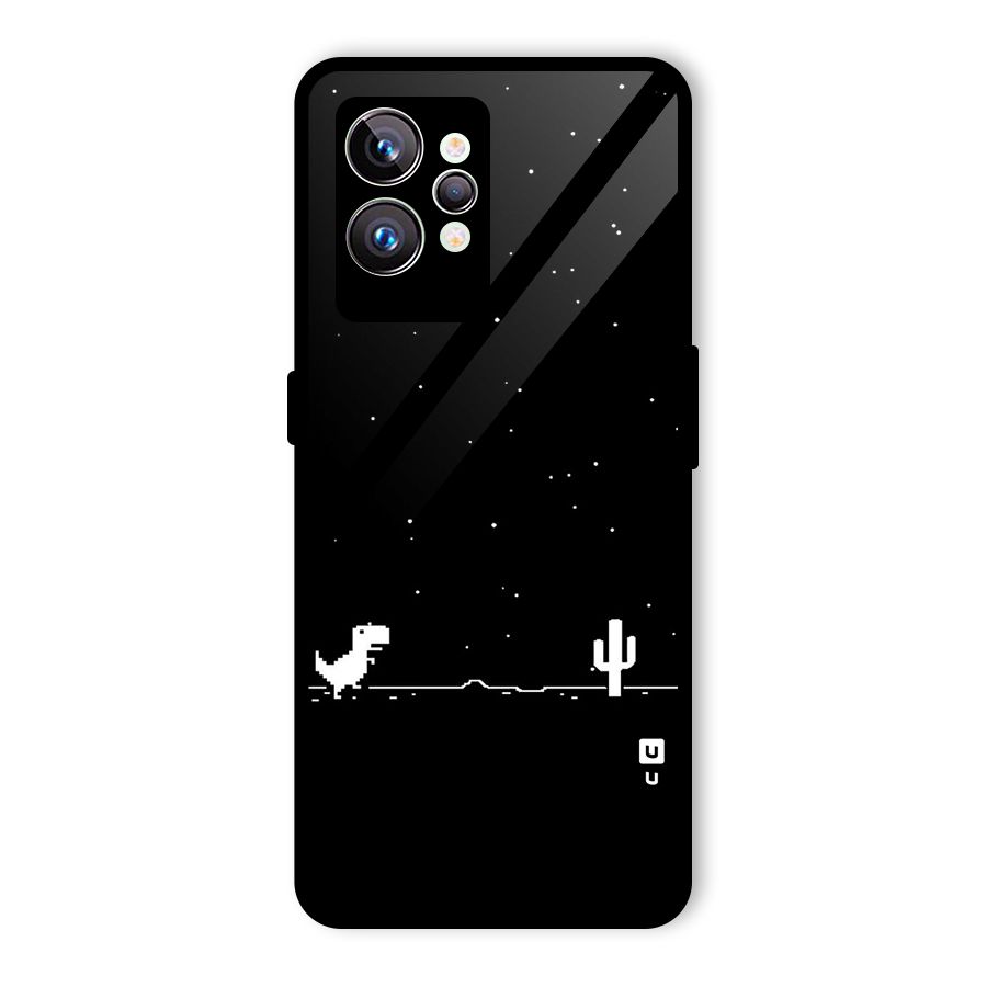 No Connection Night Glass Back Case for Realme GT2 Pro