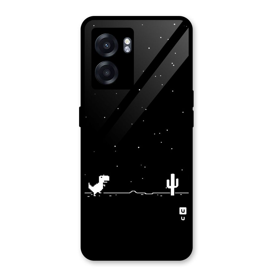No Connection Night Glass Back Case for Realme Narzo 50 5G