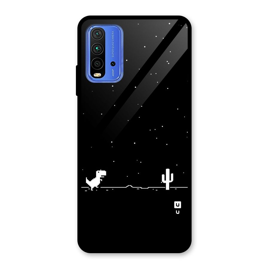 No Connection Night Glass Back Case for Redmi 9 Power