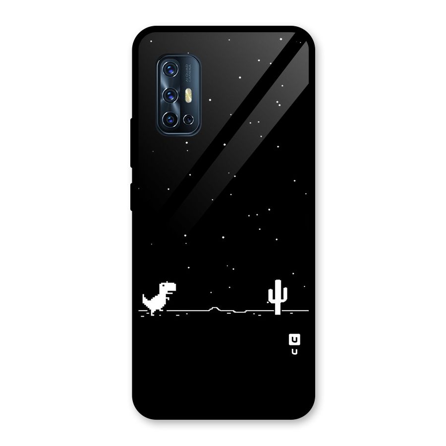 No Connection Night Glass Back Case for Vivo V17