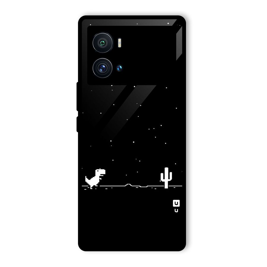 No Connection Night Glass Back Case for Vivo iQOO 9 Pro