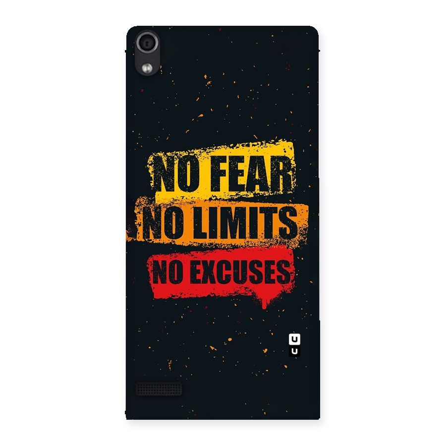 No Fear No Limits Back Case for Ascend P6