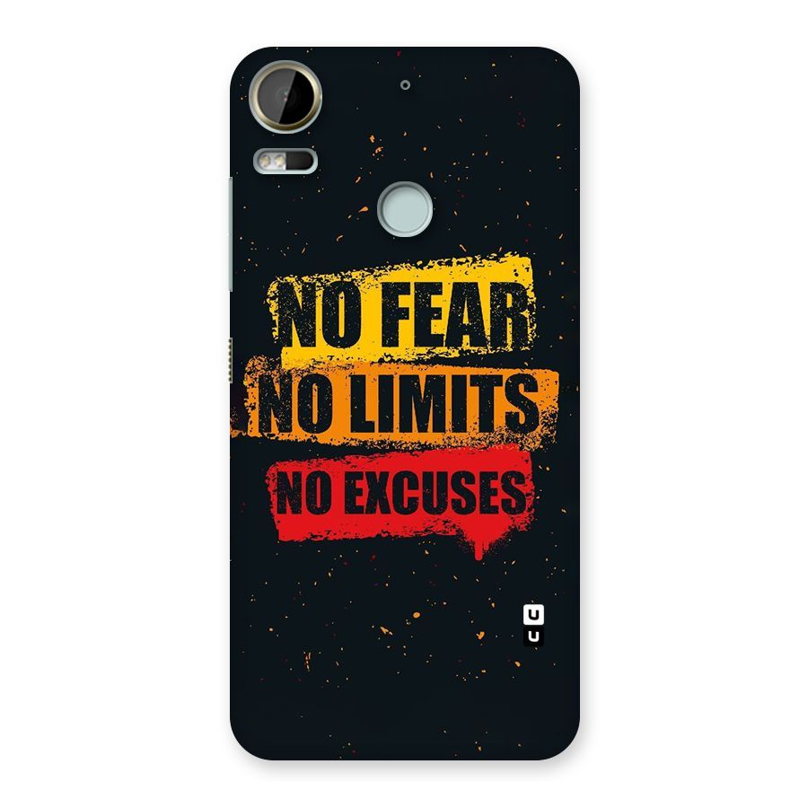 No Fear No Limits Back Case for Desire 10 Pro