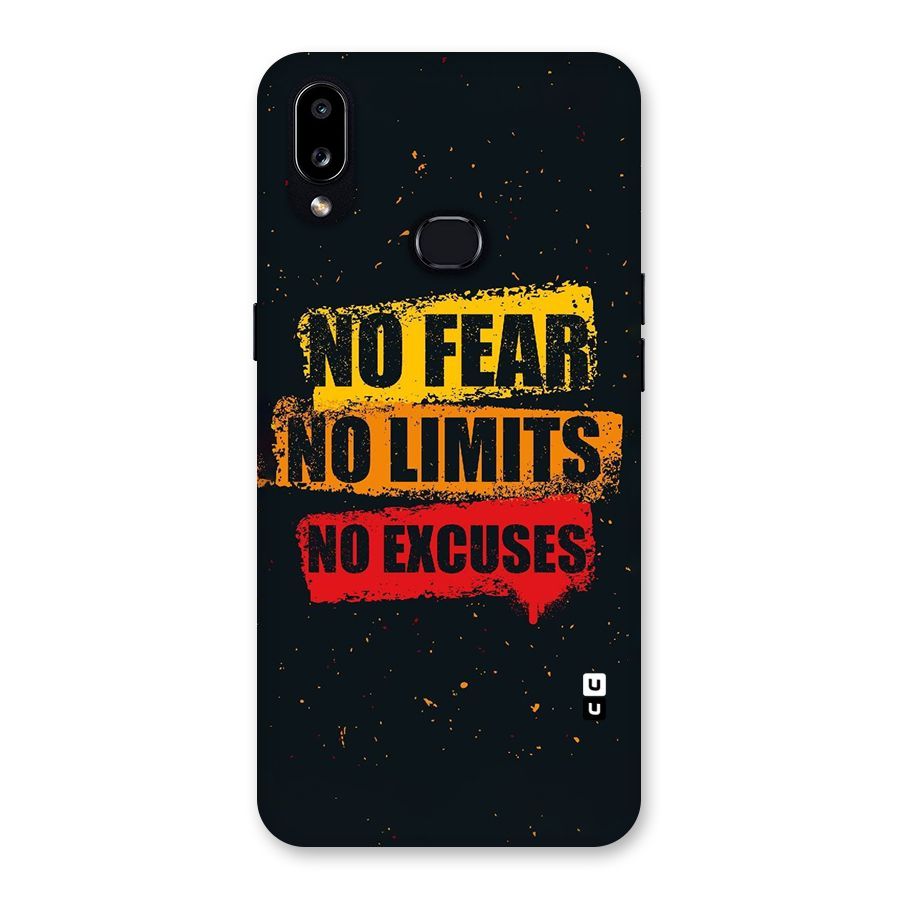 No Fear No Limits Back Case for Galaxy A10s