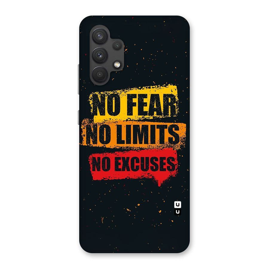 No Fear No Limits Back Case for Galaxy A32