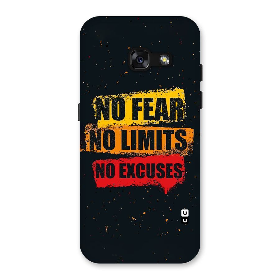 No Fear No Limits Back Case for Galaxy A3 (2017)