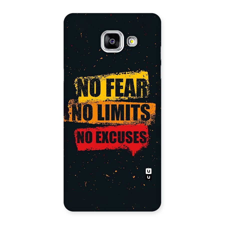 No Fear No Limits Back Case for Galaxy A5 2016