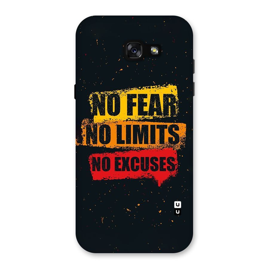 No Fear No Limits Back Case for Galaxy A7 (2017)