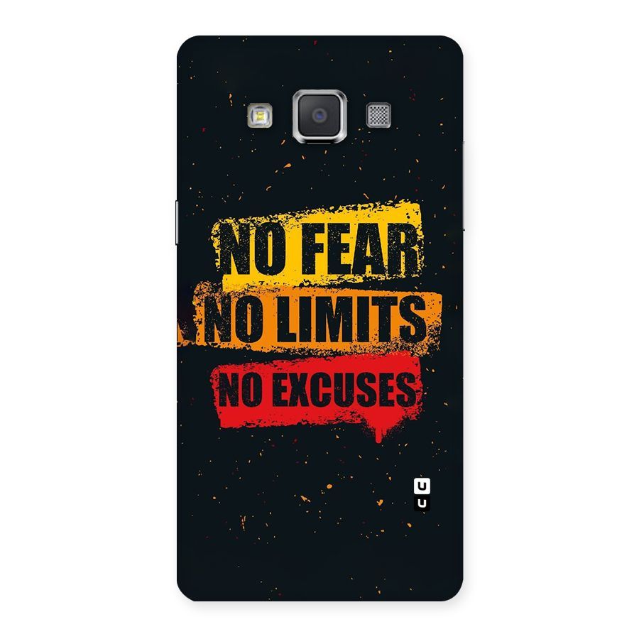 No Fear No Limits Back Case for Galaxy Grand Max