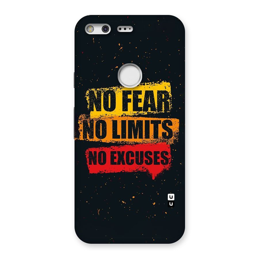 No Fear No Limits Back Case for Google Pixel