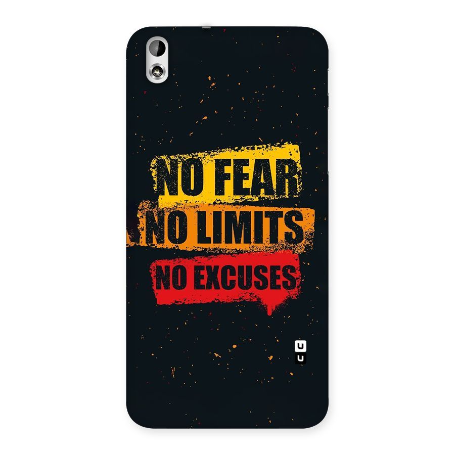 No Fear No Limits Back Case for HTC Desire 816g