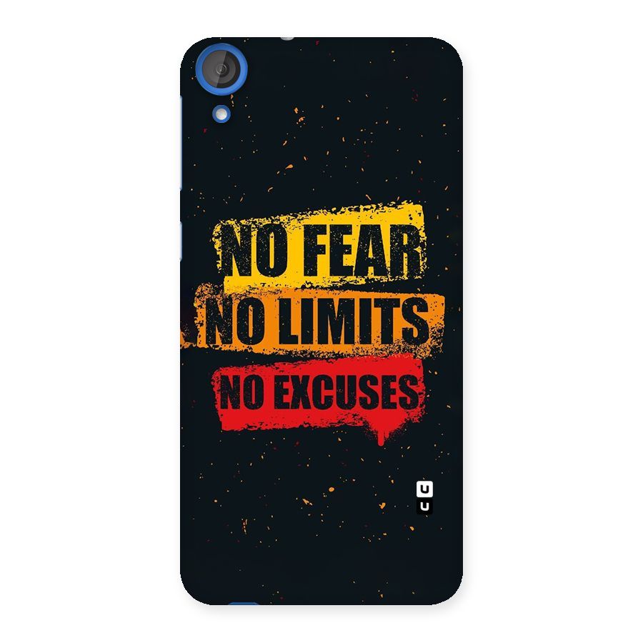 No Fear No Limits Back Case for HTC Desire 820