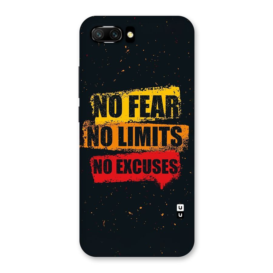 No Fear No Limits Back Case for Honor 10
