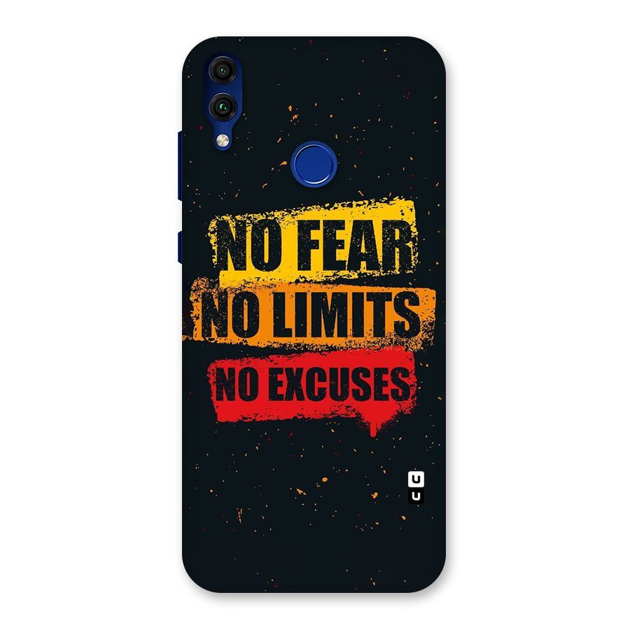 No Fear No Limits Back Case for Honor 8C