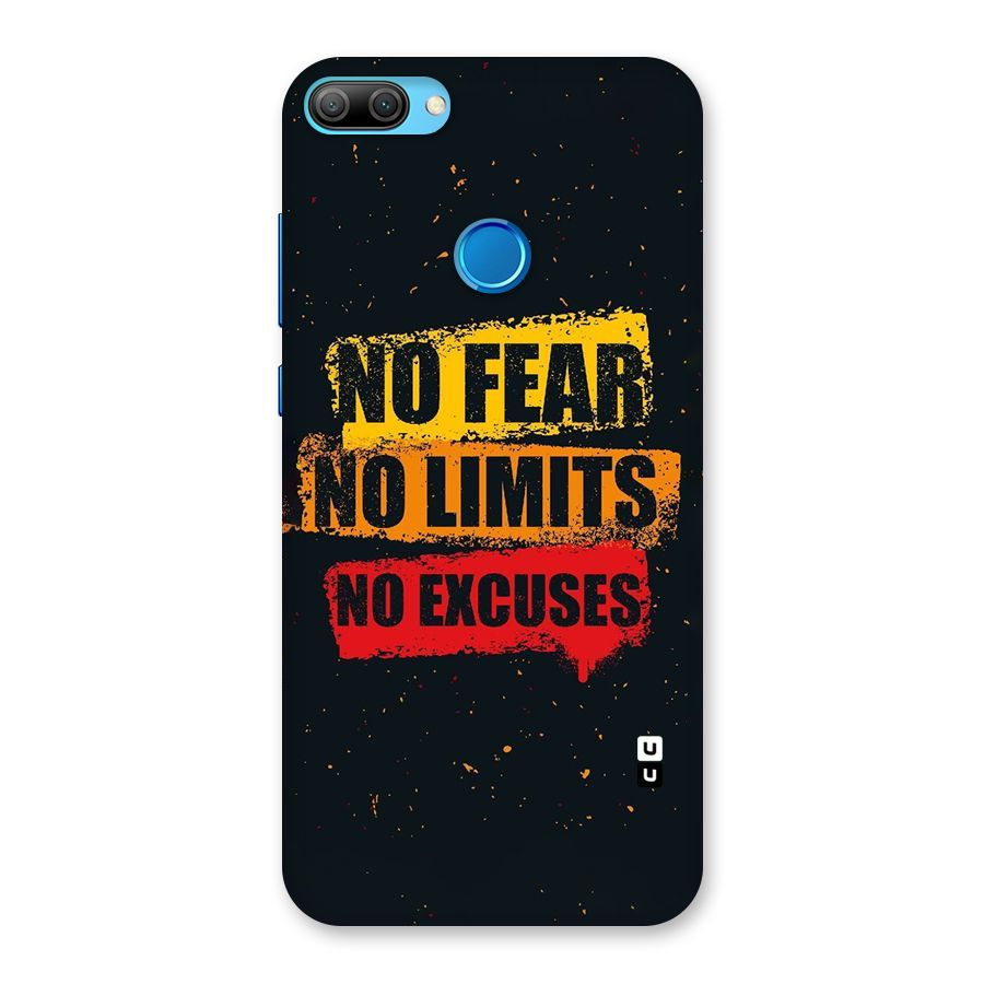 No Fear No Limits Back Case for Honor 9N