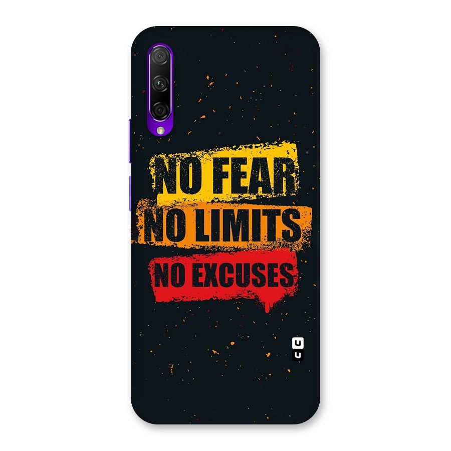 No Fear No Limits Back Case for Honor 9X Pro