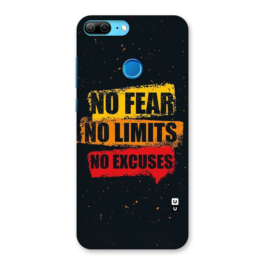 No Fear No Limits Back Case for Honor 9 Lite