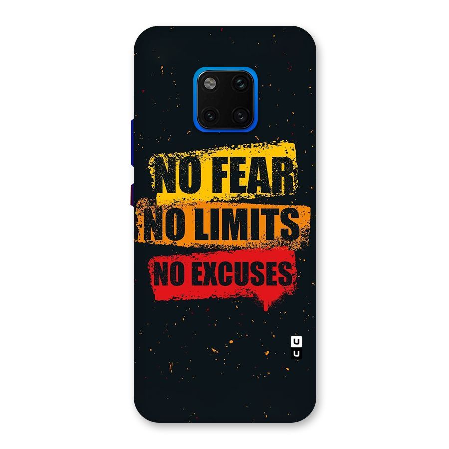 No Fear No Limits Back Case for Huawei Mate 20 Pro