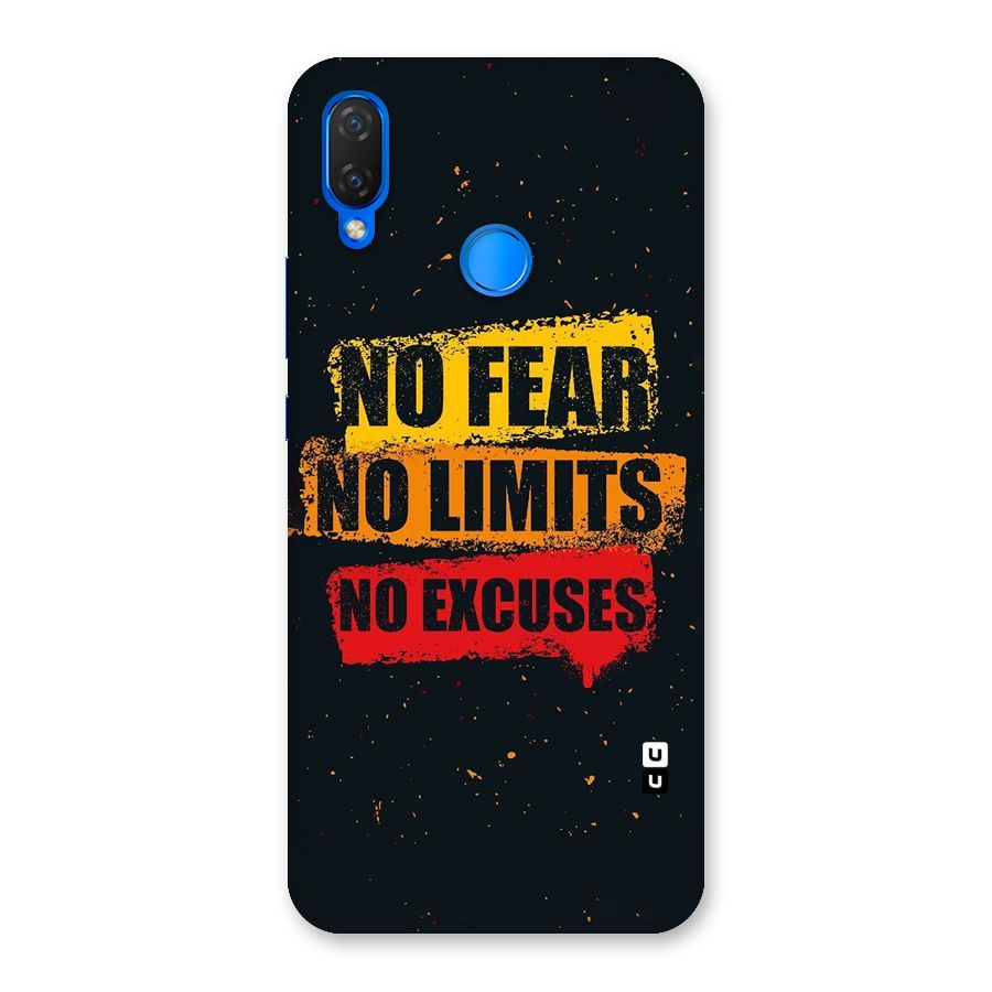 No Fear No Limits Back Case for Huawei P Smart+
