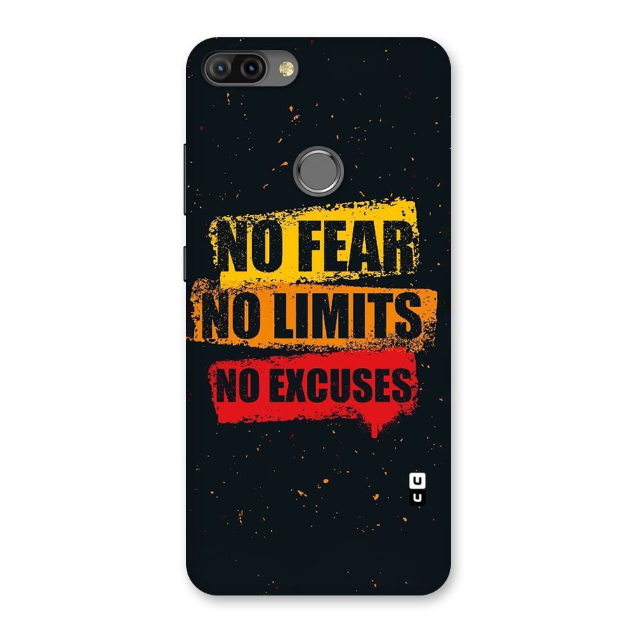 No Fear No Limits Back Case for Infinix Hot 6 Pro