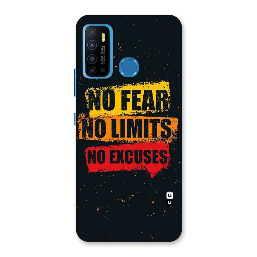 No Fear No Limits Back Case for Infinix Hot 9