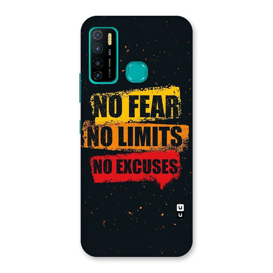 No Fear No Limits Back Case for Infinix Hot 9 Pro
