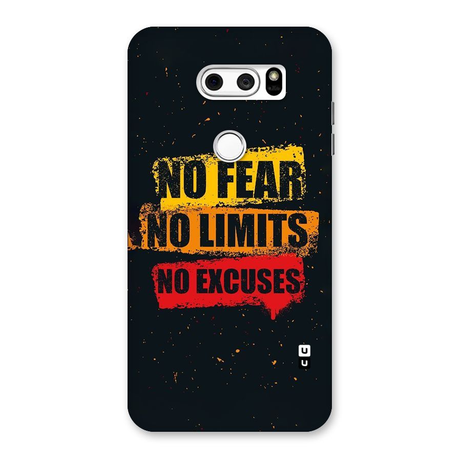 No Fear No Limits Back Case for LG V30