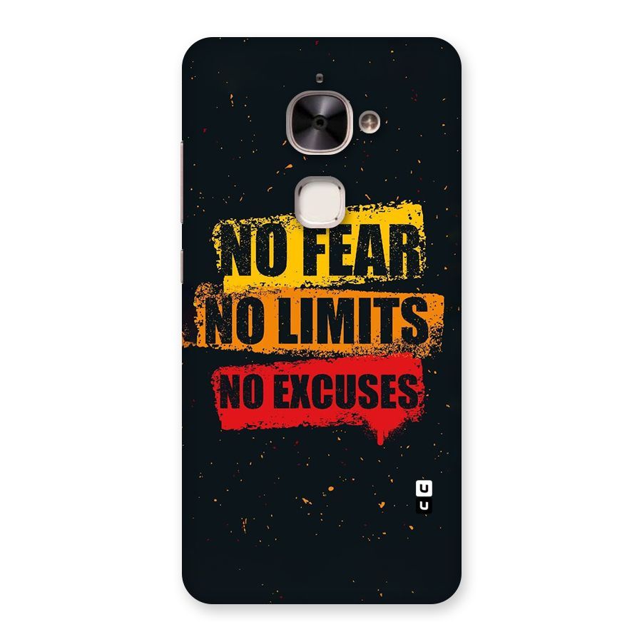 No Fear No Limits Back Case for Le 2