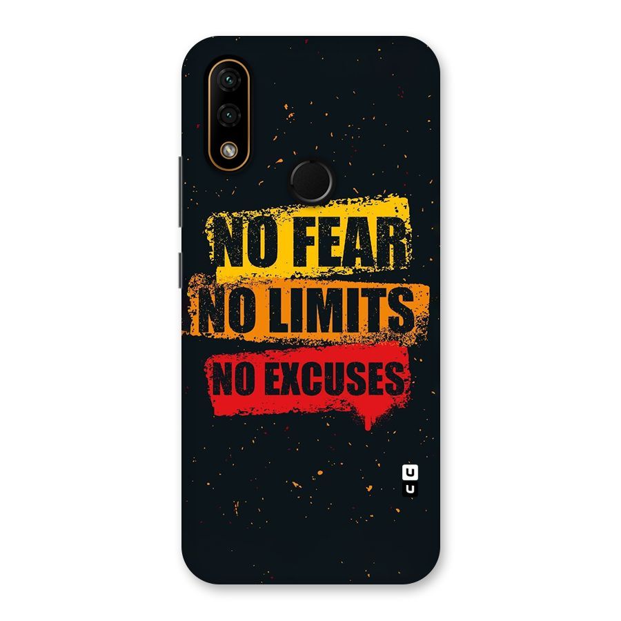 No Fear No Limits Back Case for Lenovo A6 Note