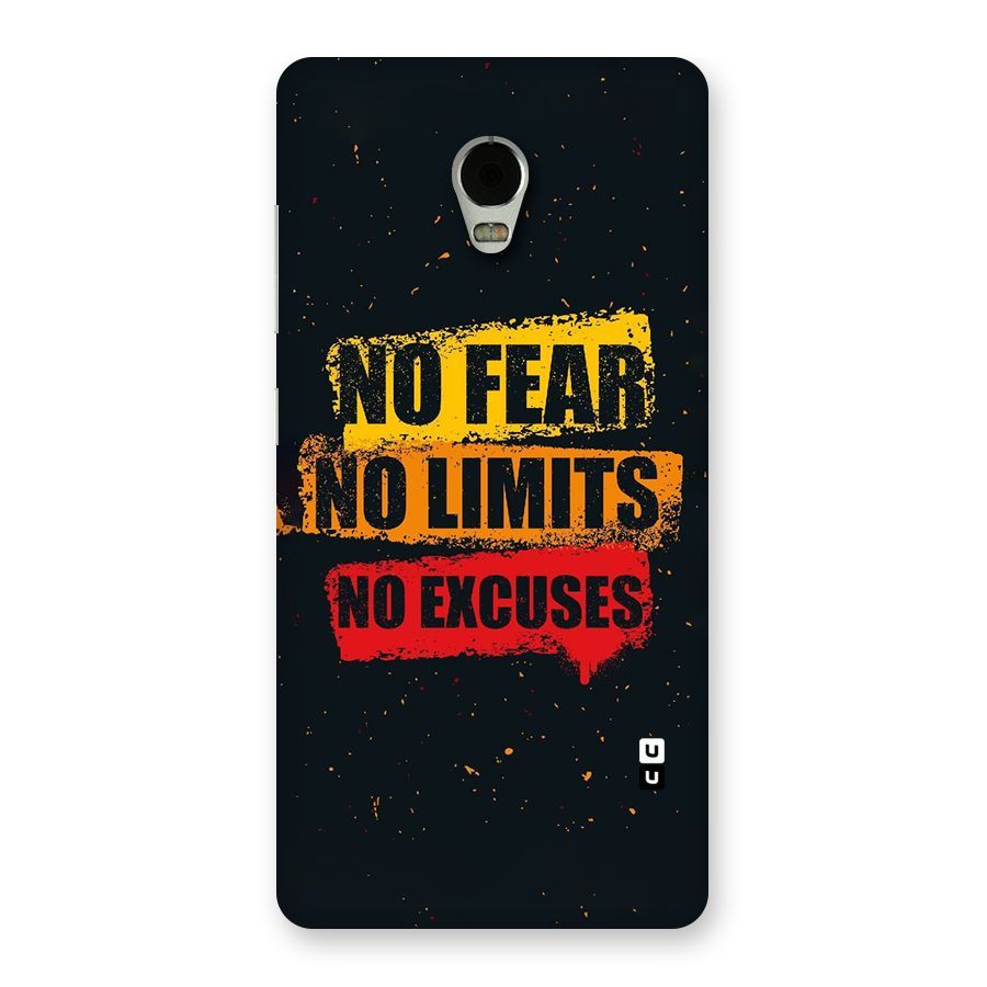 No Fear No Limits Back Case for Lenovo Vibe P1