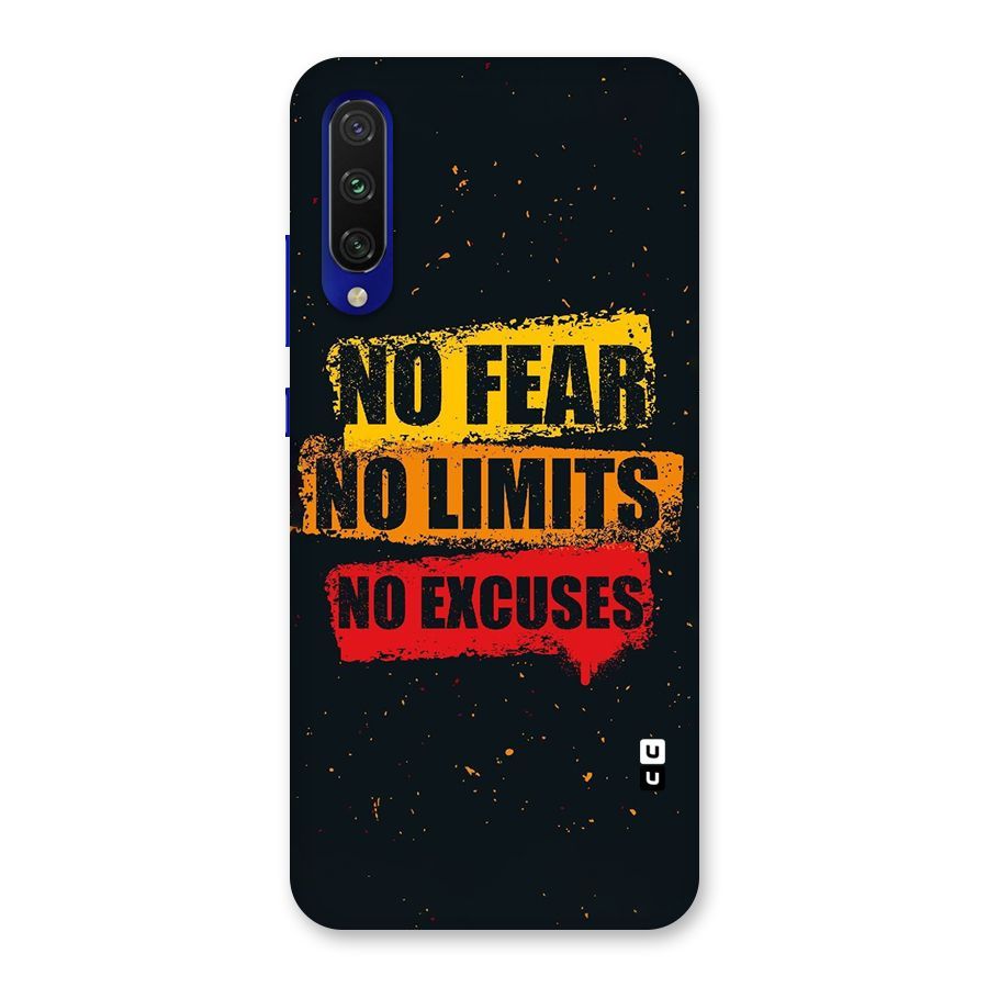 No Fear No Limits Back Case for Mi A3