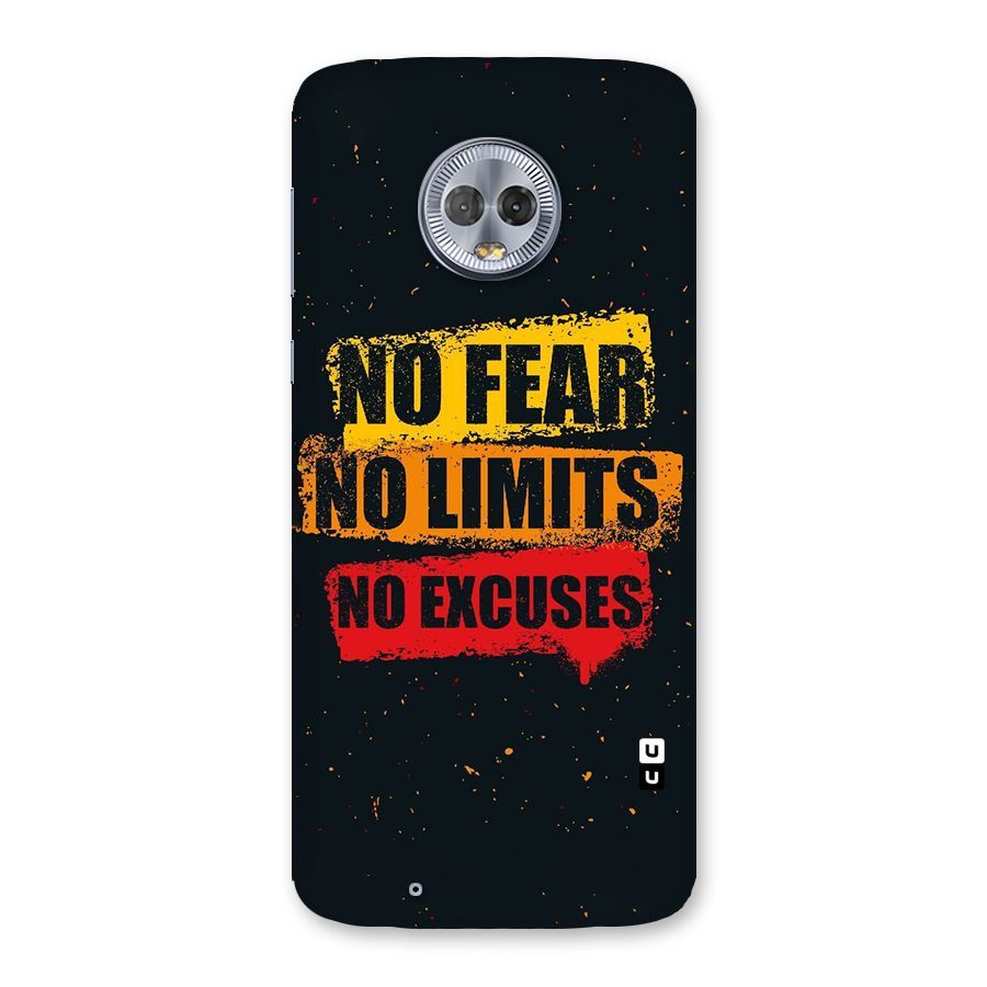 No Fear No Limits Back Case for Moto G6