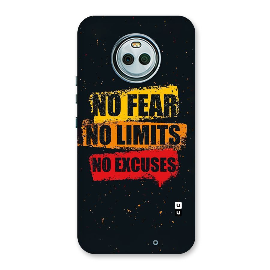 No Fear No Limits Back Case for Moto X4