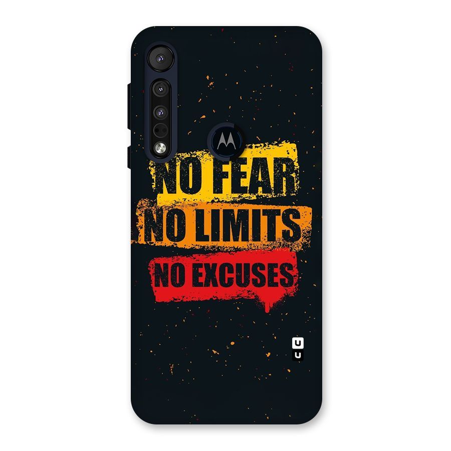 No Fear No Limits Back Case for Motorola One Macro