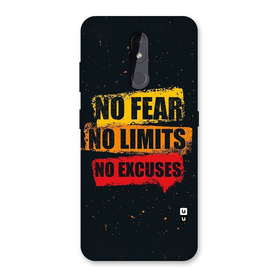 No Fear No Limits Back Case for Nokia 3.2